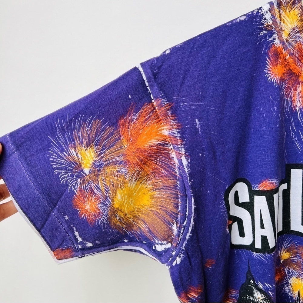 Vintage All over prints Salt Lake City T-shirt - Picture 6 of 7